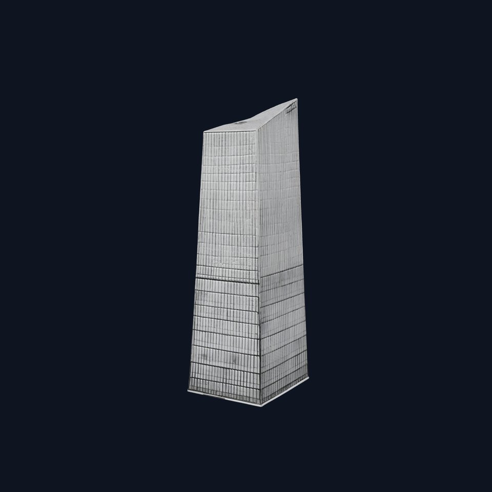Sleek Glass Skyscraper model pack